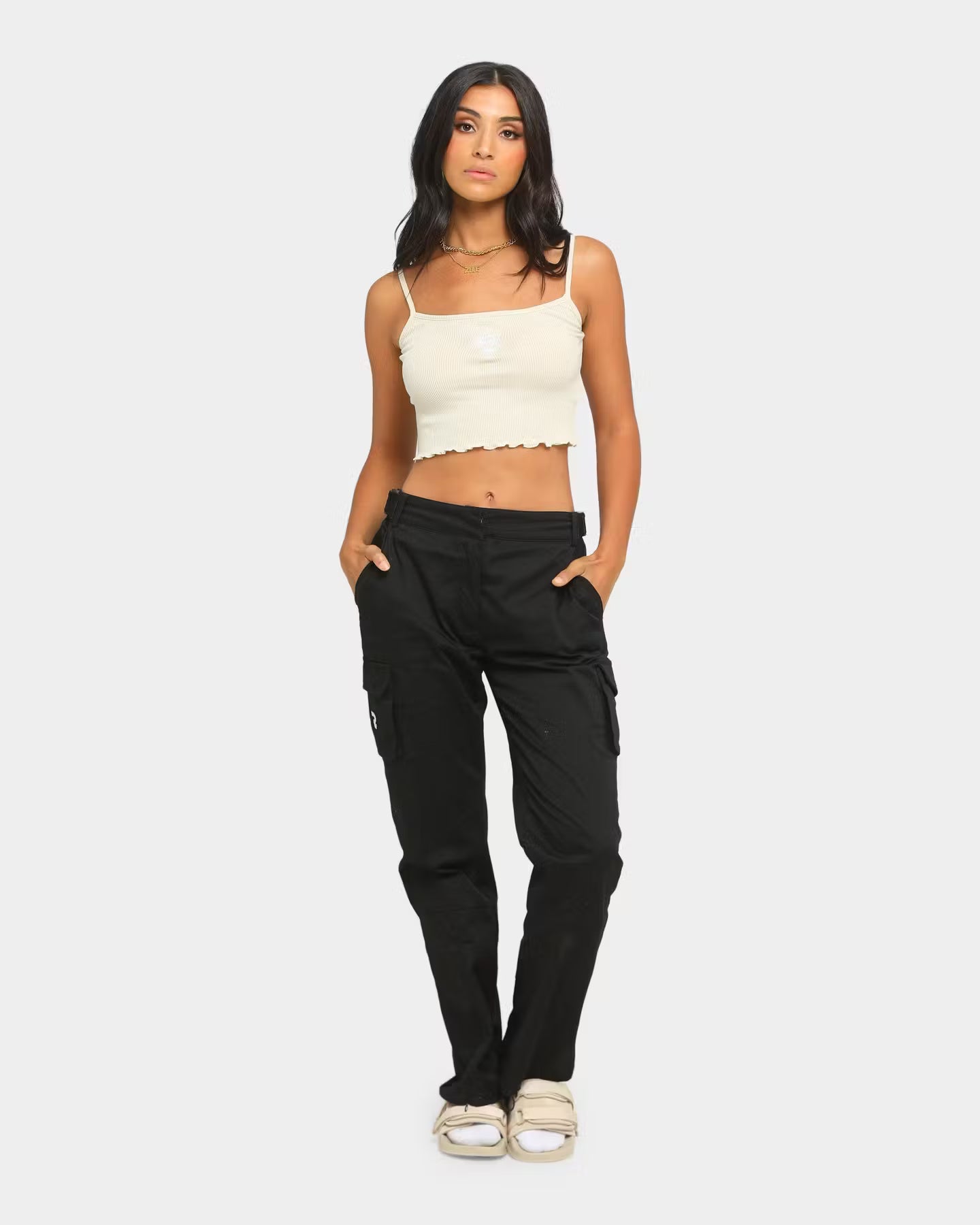 Stussy Fairmont Fluted Singlet - Stylish Men's Sleeveless Tank Top for Summer, Gym & Streetwear Fashion