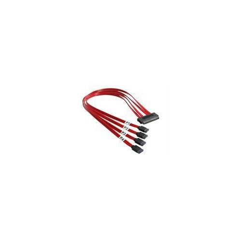 50CM SAS to 4x SATA Cable - SFF-8484 Connector for Server & Storage Devices | High-Speed Data Transfer for HDD/SSD Drives in Data Centers & Workstations