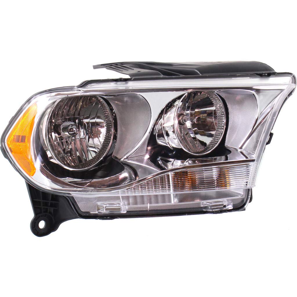 Dodge Durango Headlight Assembly Passenger Side 2011-2013 | DOT Certified Replacement with Bulbs | Part #CH2503228 & 55079366AC | Perfect for Night Driving & Off-Road Adventures