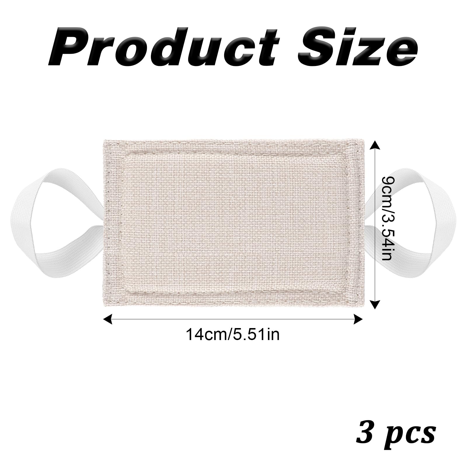 3Pcs Door Silencer Cushion - Noise Reduced for Light Sleepers & Safety (5.5x3.5in) - Bedroom & Office Use