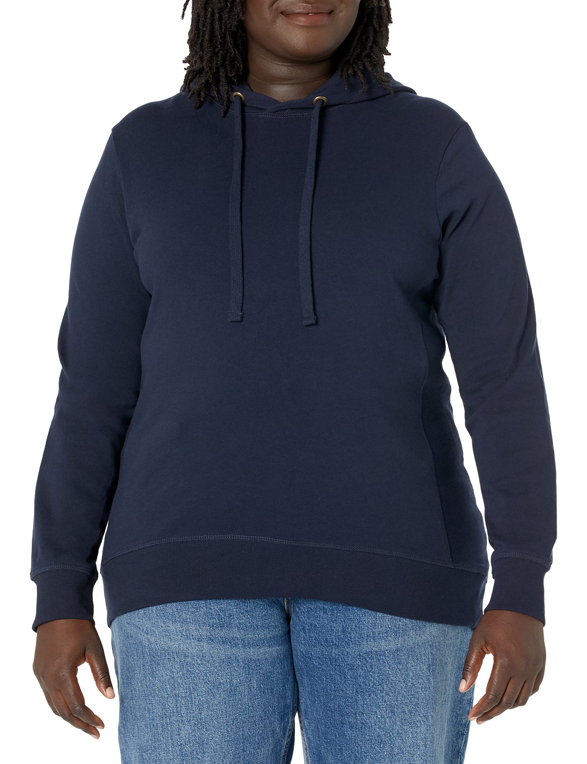 Women's Plus Size Cozy Fleece Sweatshirt - Soft & Warm Pullover for Casual Wear, Lounge & Fall Outfits