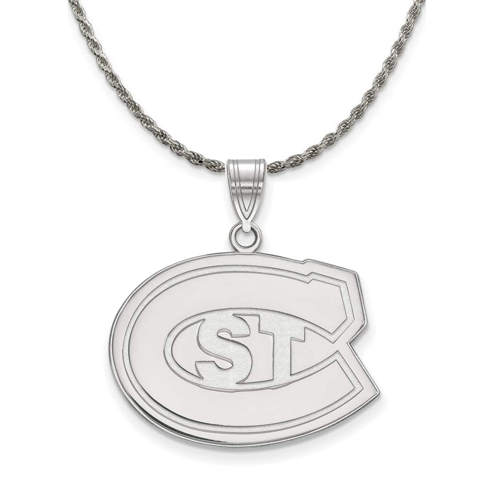 St. Cloud State Sterling Silver Pendant Necklace - Perfect for Gifts & Graduation