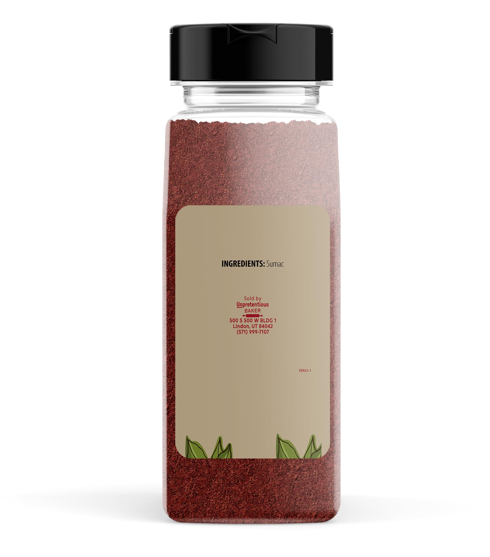 Premium Ground Sumac Spice - 4 Cups (32 oz) | Tangy & Citrusy Flavor for Middle Eastern & Arab Cuisine | Perfect for Za'atar, Salads, Grilled Meats & Hummus