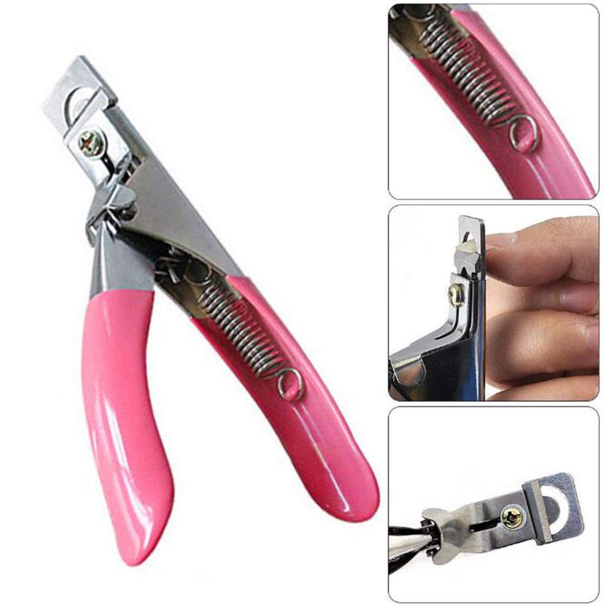 Professional Acrylic Nail Clipper & Trimmer - Bastex False Nail Cutter for Artificial Nails, Manicure Tools | Perfect for Salon, Home Nail Art & DIY Manicures