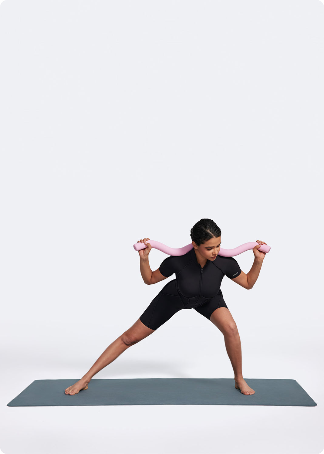 Premium Sculpting Body Bar - Pink | Toning & Firming Workout Equipment for Home Gym & Fitness Training | Ideal for Yoga, Pilates & Strength Exercises