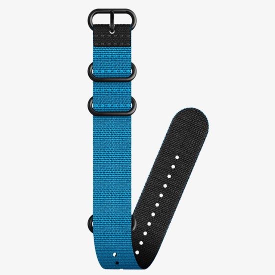 SUUNTO Q/R Textile Zulu Watch Band - Durable Nylon Strap for Outdoor & Adventure Activities - Perfect for Hiking, Running, and Military Use