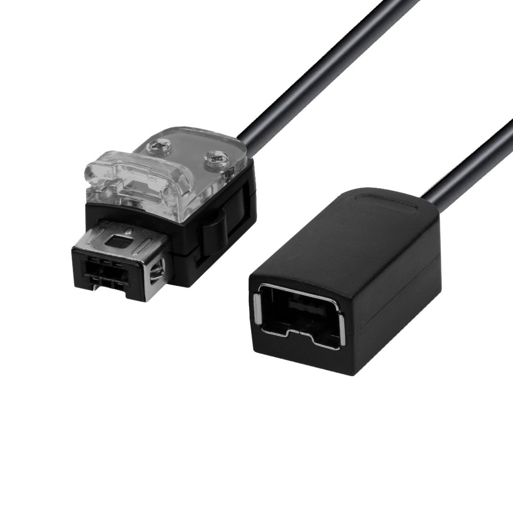 Demiawaking 2M Extension Cable for Nintendo Classic Mini NES Controller - Black | Extra Long Replacement Cord for Classic Gaming System | Perfect for Retro Gaming Setup & Console Accessories