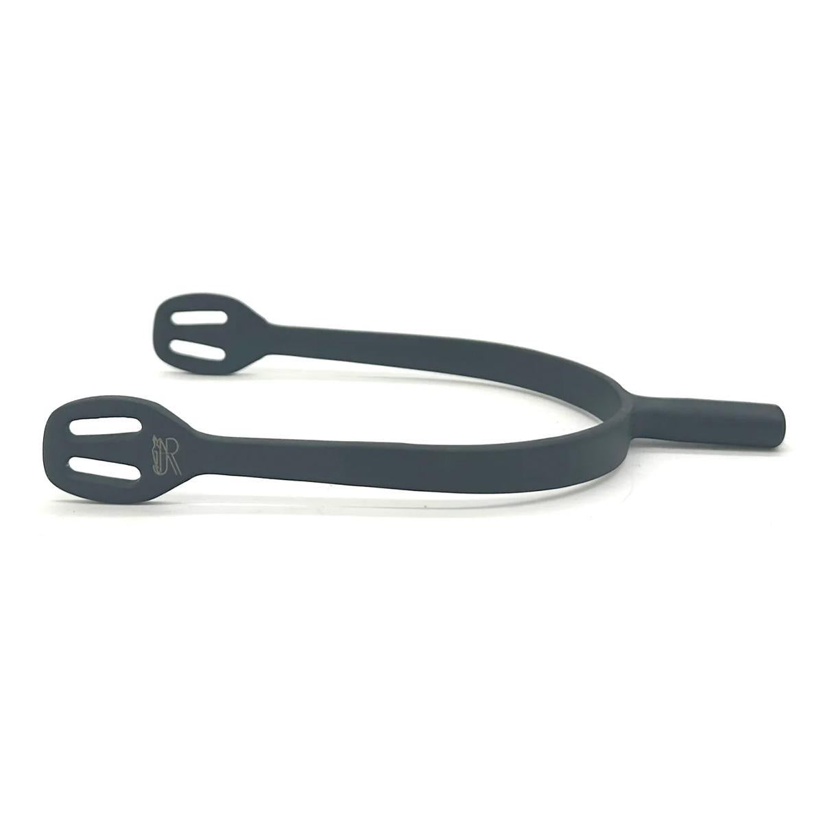 AJR Matte Black Prince Of Wales Spur - Classic Western Boot Spurs for Cowboy Riding, Horse Training & Equestrian Events