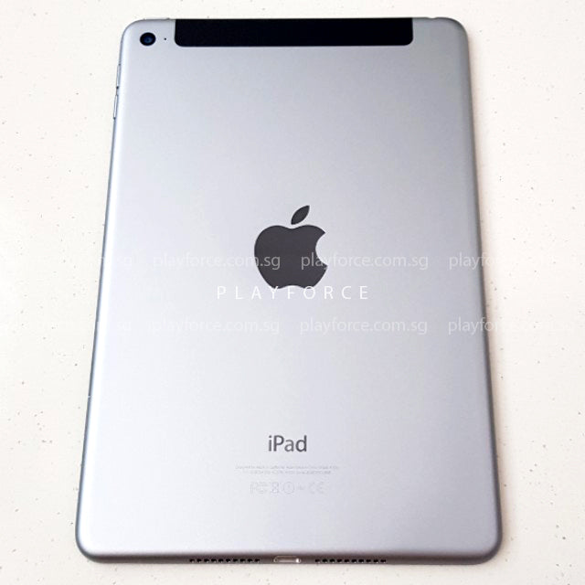 Apple iPad Mini 4 64GB Wi-Fi + Cellular - Space Gray | Compact Tablet for Work, Travel & Entertainment | Portable Device for Business Professionals & Students
