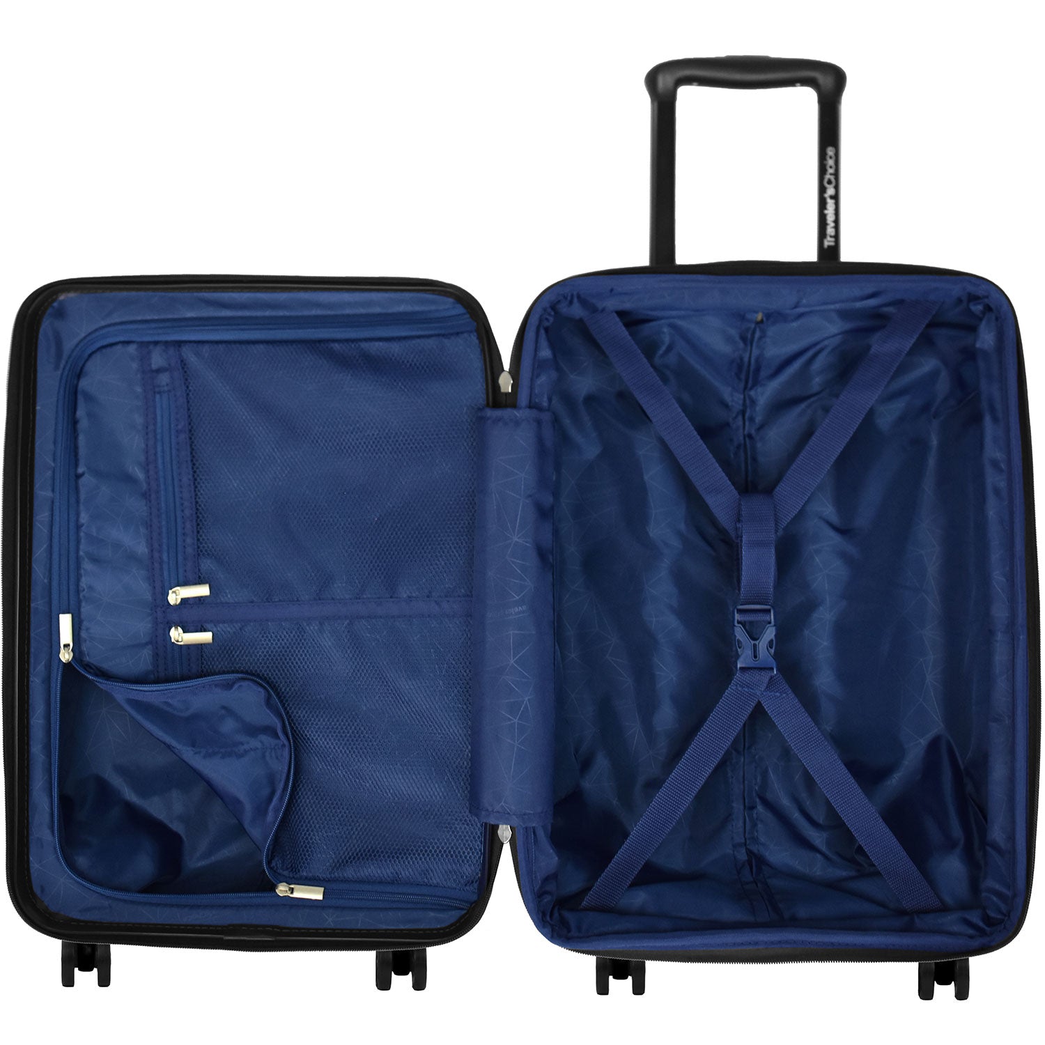 Bell Weather Carry On Luggage - Lightweight Durable Suitcase for Travel, Business & Vacation | TSA Approved Spinner Wheel Cabin Bag with USB Port