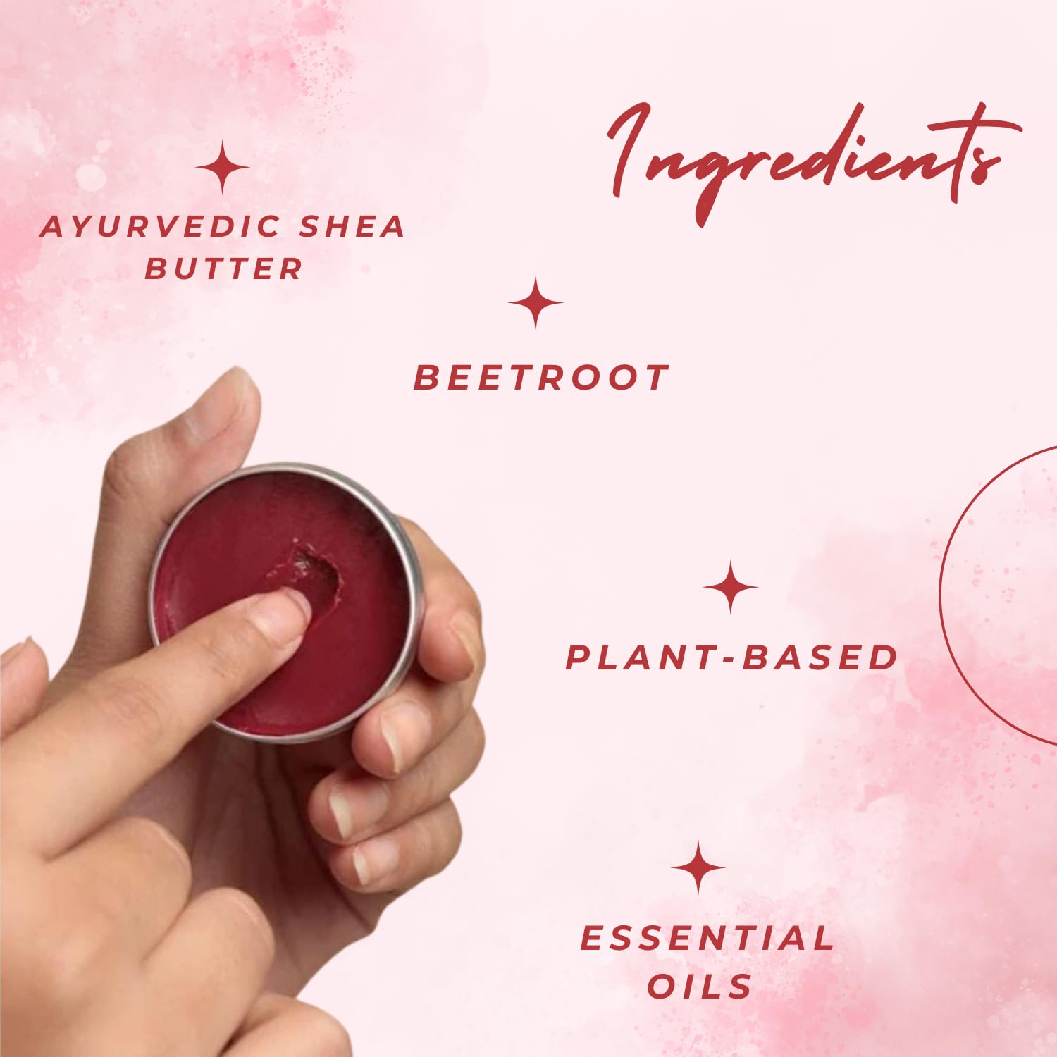 SCIIAN Herbal Beetroot Lip Balm - 10g | SPF Lip Balm for Dry & Chapped Lips | Lightening & Nourishing Lip Care with Vitamin E, Shea Butter & Jojoba Oil | Pack of 2 | Perfect for Daily Hydration, Sun Protection & Night Lip Treatment