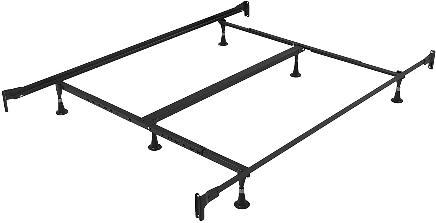 Premium Double-Sided Orthopedic Mattress Set with Metal Bed Frame - for Spine Support & Lasting Comfort in Bedroom