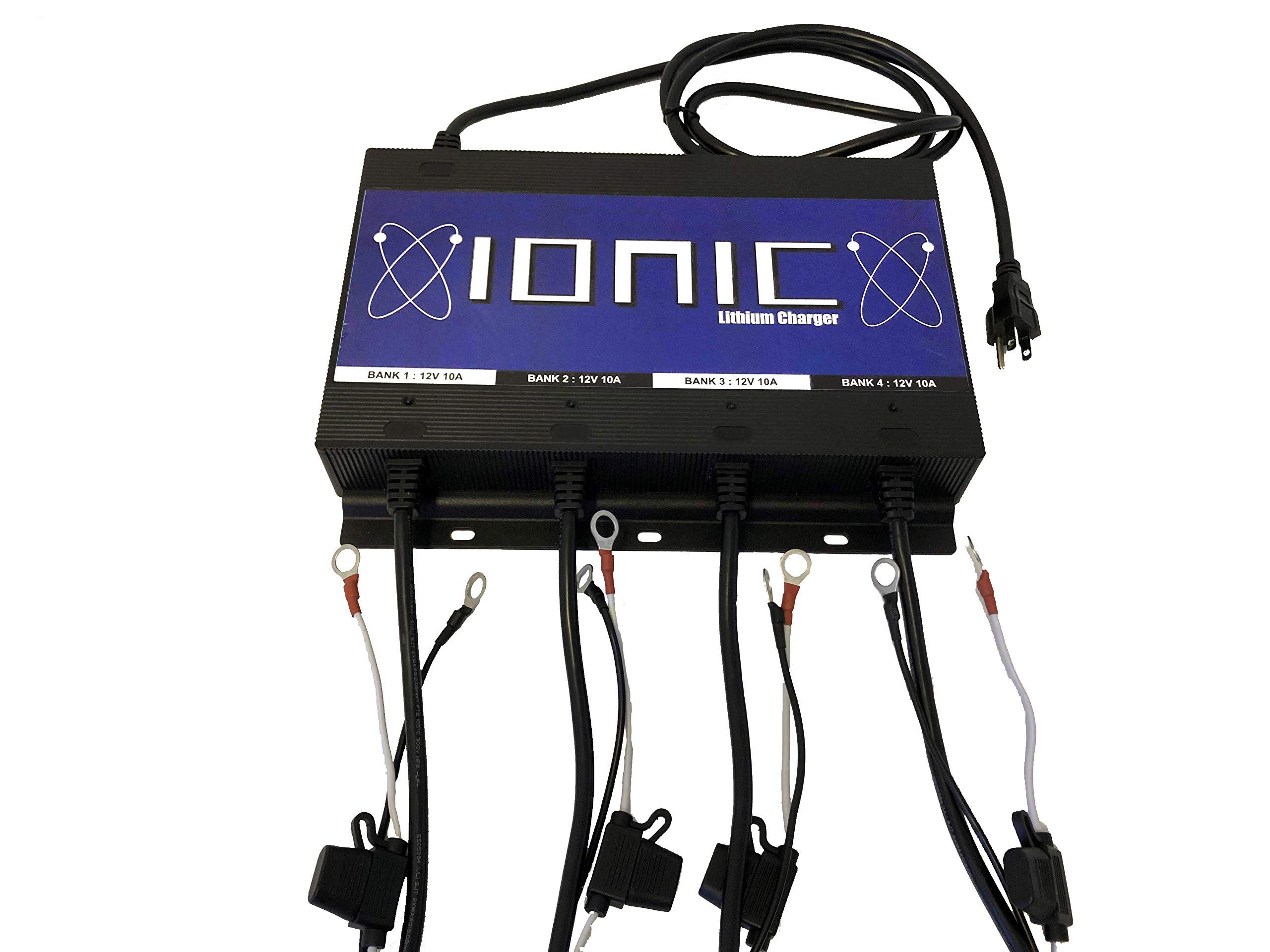 Fast Charging 4-Port USB Ionic Charger - Power Multiple Devices Simultaneously for Home, Office & Travel