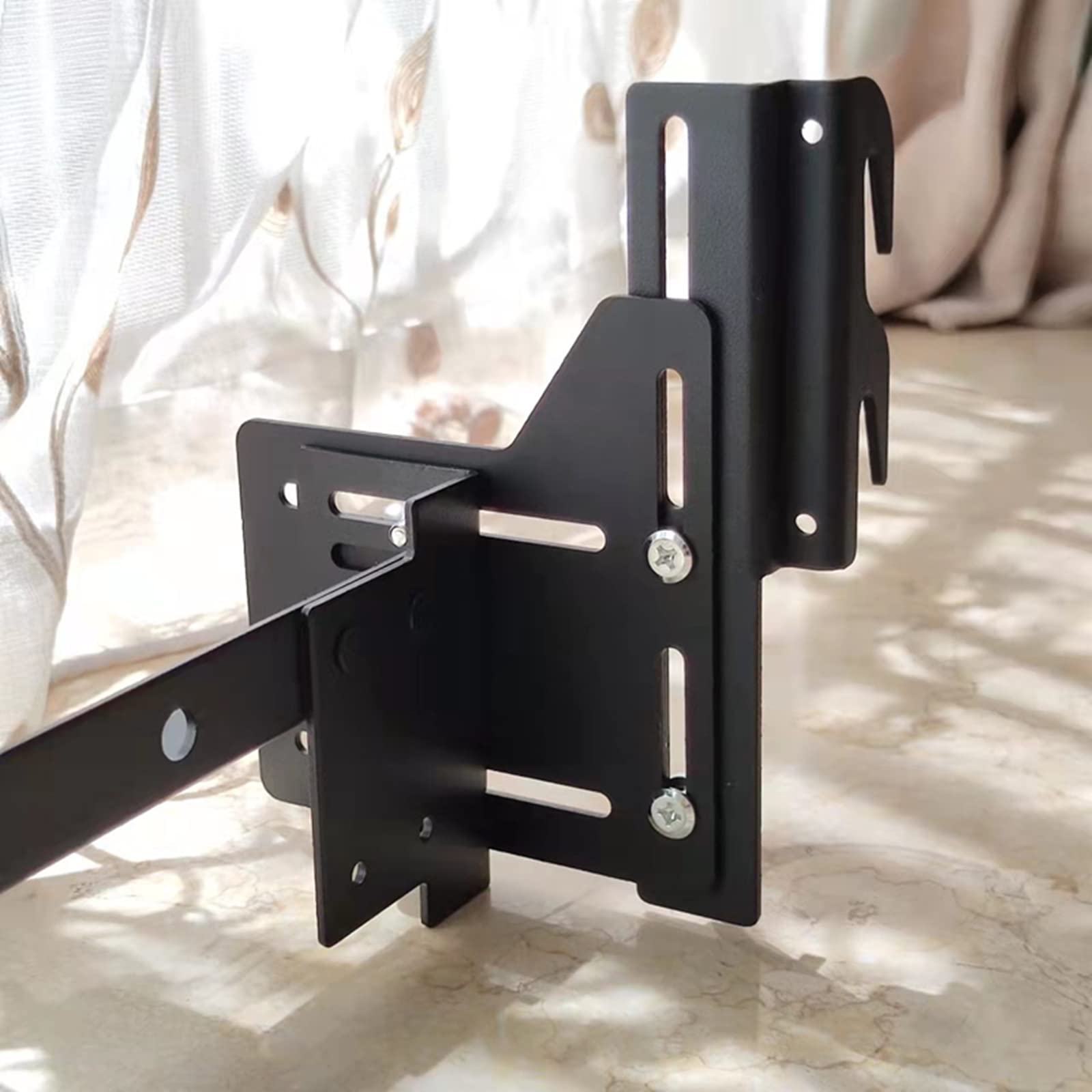 Heavy Duty Bed Frame Brackets & Adapter Kit - Convert Full to Queen Size Headboard, Metal Bed Frame Modification Plate | Perfect for Bedroom Upgrades & DIY Furniture Projects