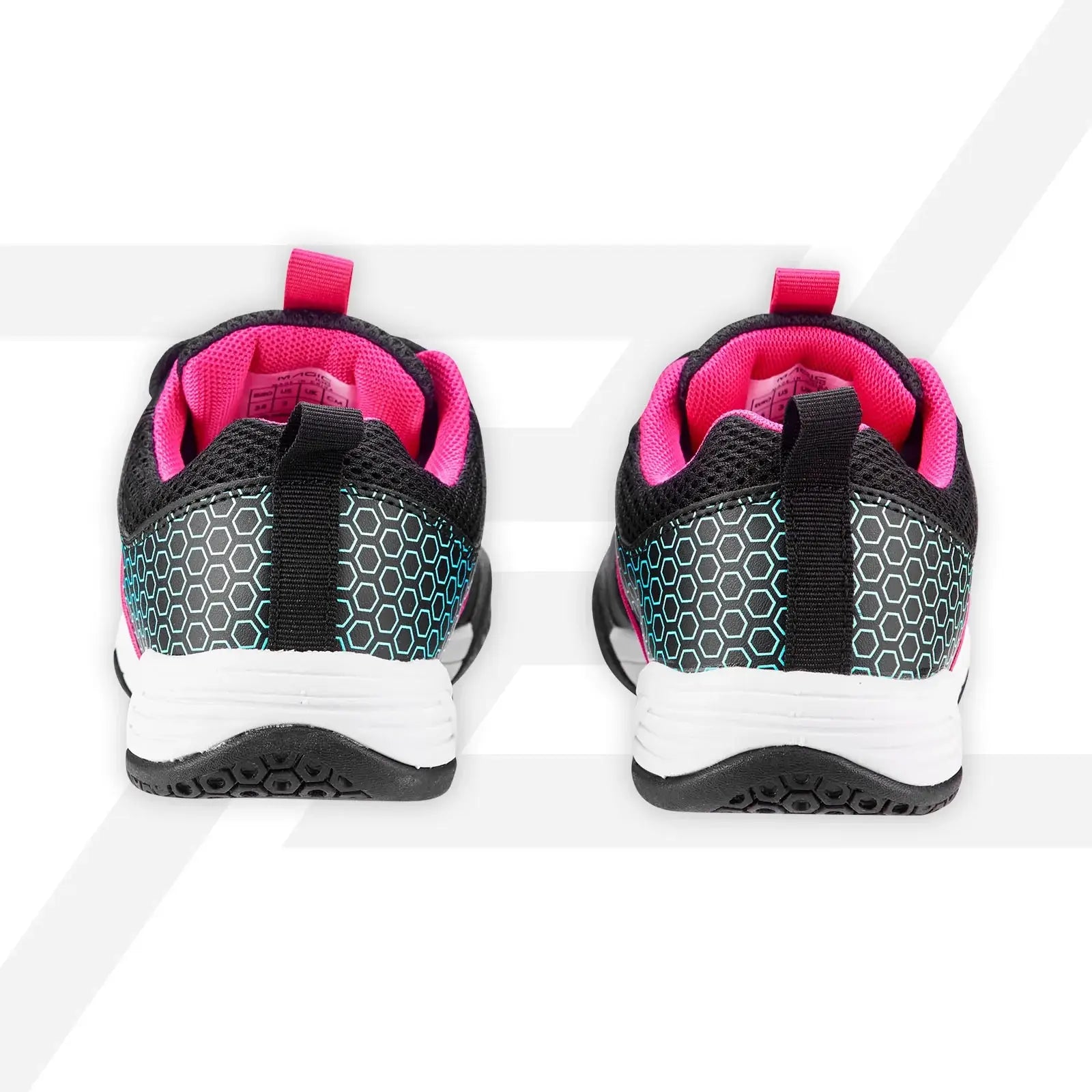 PROTECH MAGIC 100 Junior Badminton Shoes - Lightweight Court Shoes for Kids & Teens - Perfect for Indoor Badminton Training & School PE Classes