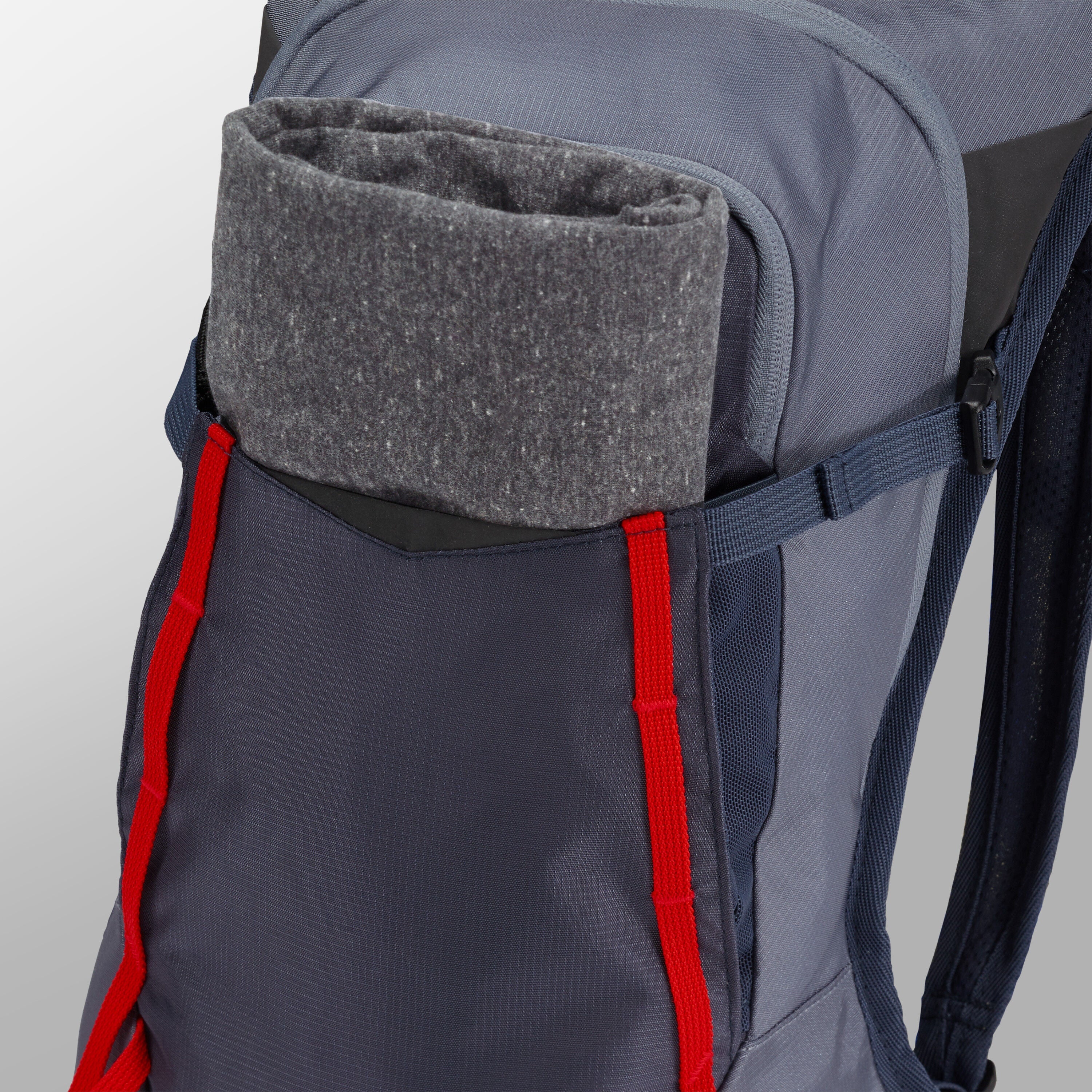 High Sierra Hydrahike 2.0 8L Hydration Backpack - Lightweight Water Bladder Hiking Pack for Men & Women - Perfect for Hiking, Running, Biking & Outdoor Adventures (Grey Blue)