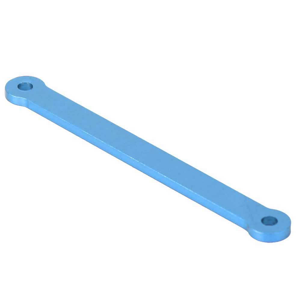 AMONIDA Aluminum Alloy RC Car Front Arm Tie Bar 3.1x0.4x0.2in - Compatible with Traxxas Slash 2 & Rustler 2 RC Cars (Light Blue) | Durable Upgrade Part for Off-Road Racing & Bashing
