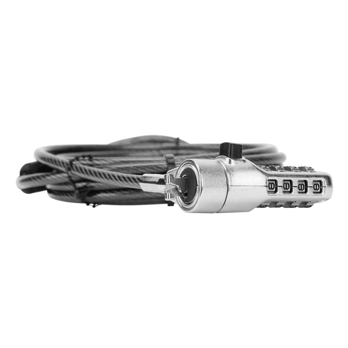 DEFCON™ Compact Serialized Combo Cable Lock 25-Pack - Secure Laptops, Bikes, Lockers & Gym Bags - Heavy Duty Anti-Theft Protection for Home, Office & Travel