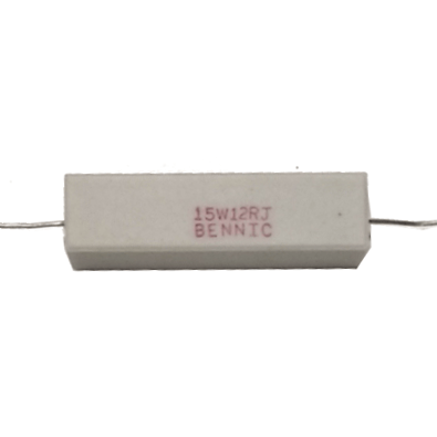 McBride MCR12 15 12.0 Ohm Resistor - High Precision Electrical Component for Circuit Boards, DIY Electronics & Automotive Repairs