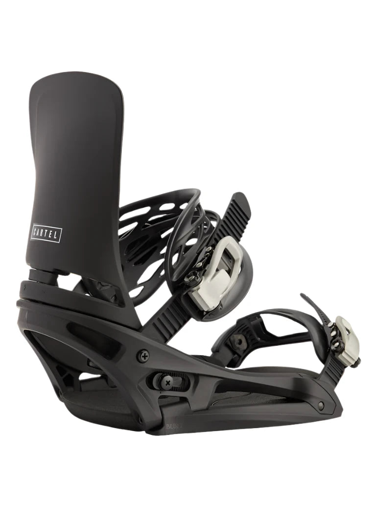 Burton Cartel EST Snowboard Bindings 2025 - High-Performance Snowboard Bindings for All-Mountain Riding | Perfect for Freestyle, Powder & Park Riding