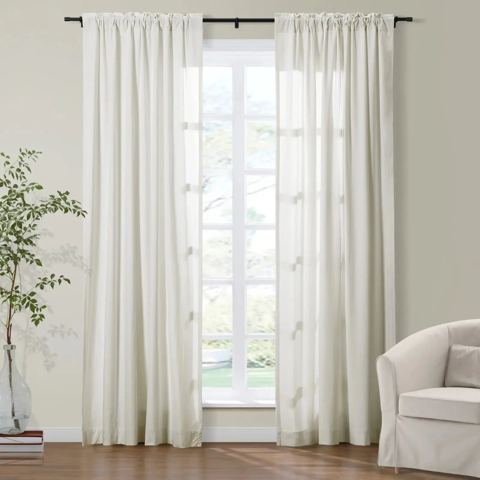 Luxury Birkin Velvet Curtains - Soft Blackout Drapes for Living Room & Bedroom - Premium Soundproof Thermal Insulated Window Treatments for Home Decor