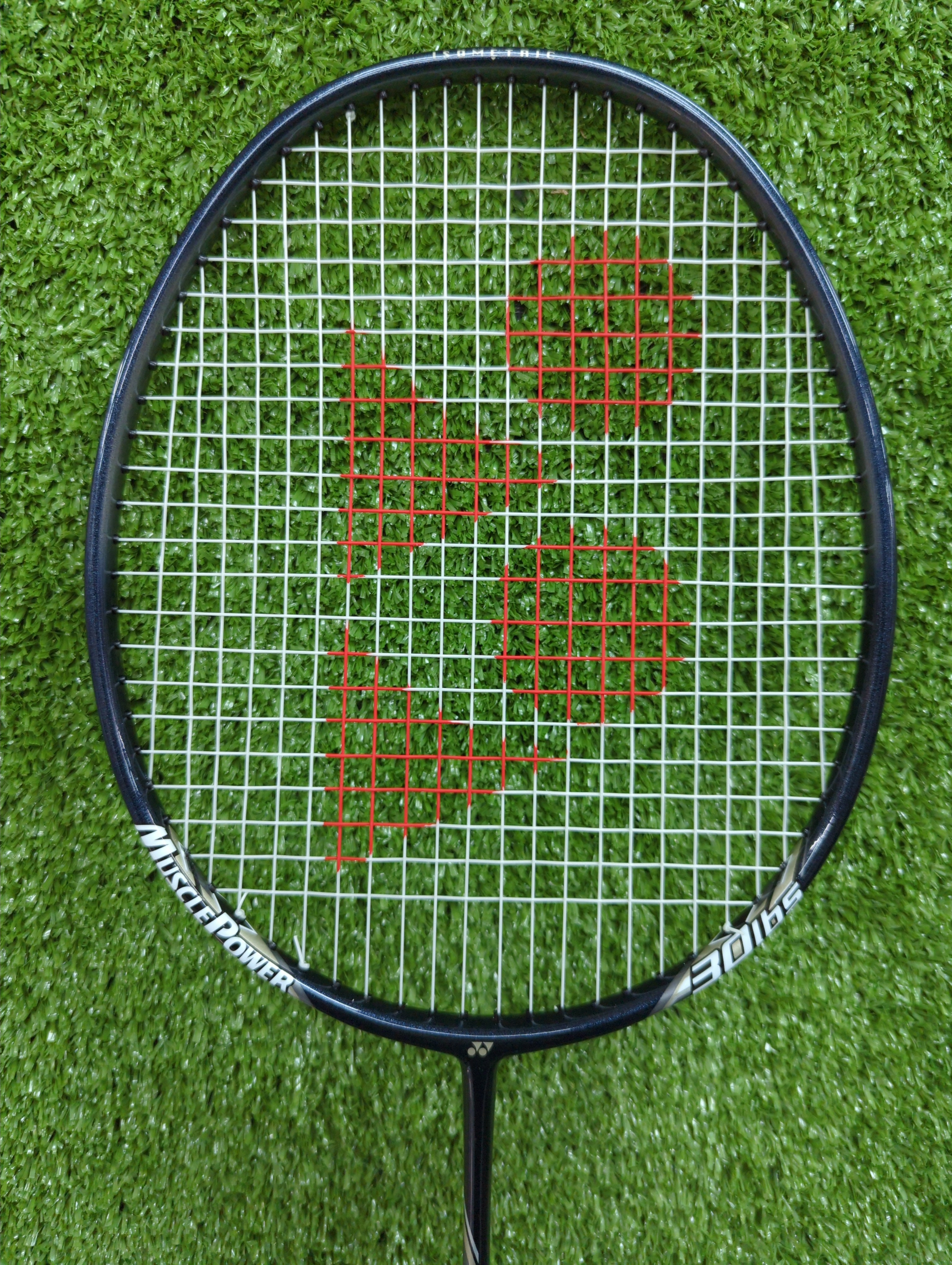 Yonex Muscle Power 29 Light Black Badminton Racket - Prestrung Professional Badminton Racquet for Adults & Beginners - Perfect for Indoor/Outdoor Court Play & Training Sessions