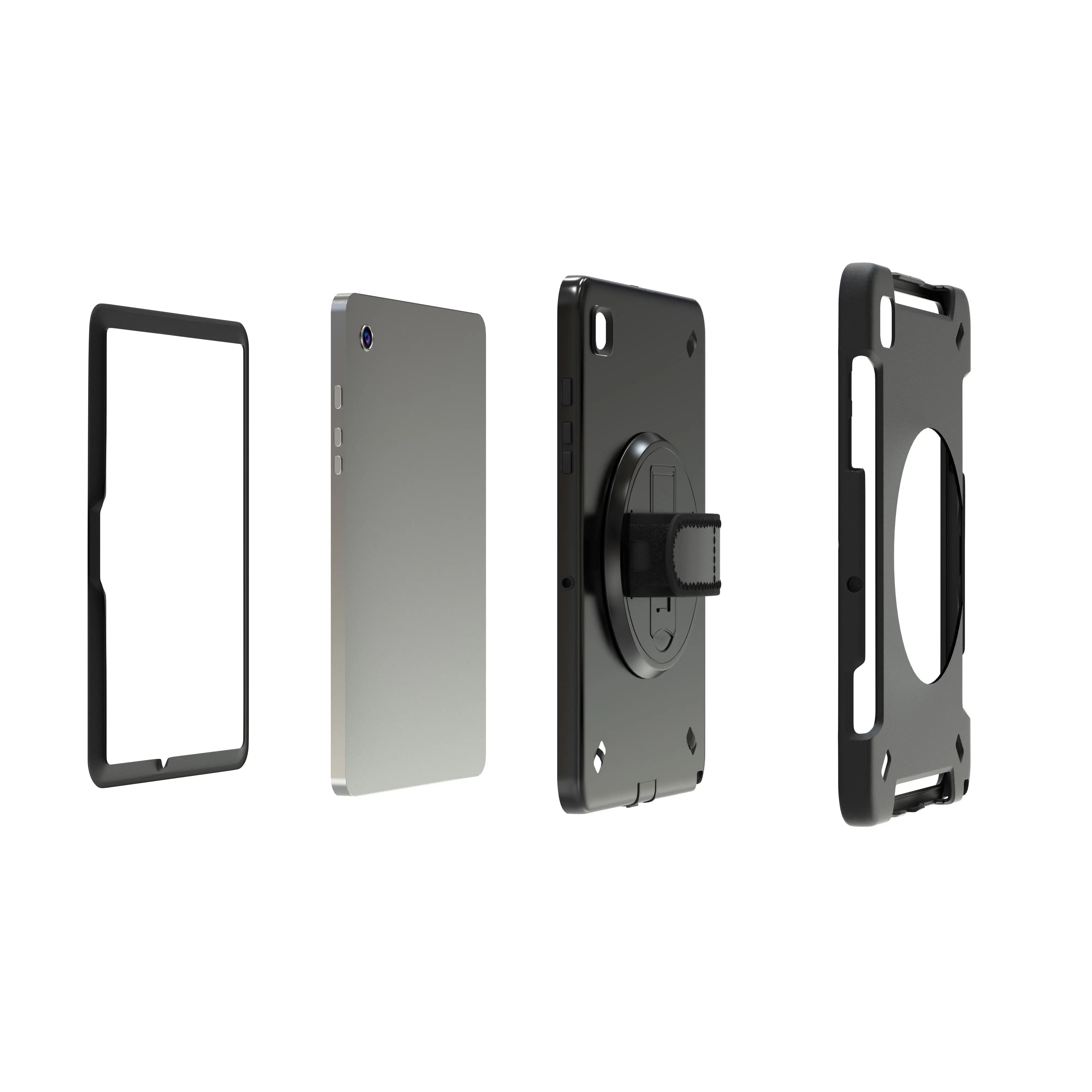 Durable Shockproof Tablet Case with Non-Slip Grip & Adjustable Kickstand - Perfect for Work, Travel, and Home Entertainment (Compatible with iPad/Samsung Tablets)