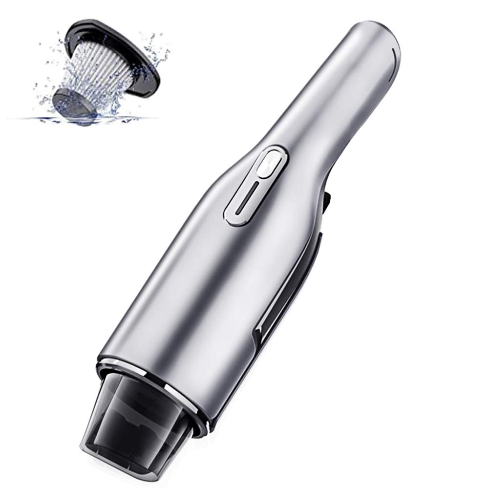 TEmkin Cordless Handheld Vacuum Cleaner - 5000Pa Strong Suction Wet/Dry Vacuum, 5200mAh Rechargeable Battery (30 Mins Runtime) for Car, Home, Pet Hair & Office Cleaning | Perfect for Car Detailing, Pet Hair Removal & Quick Home Cleanups