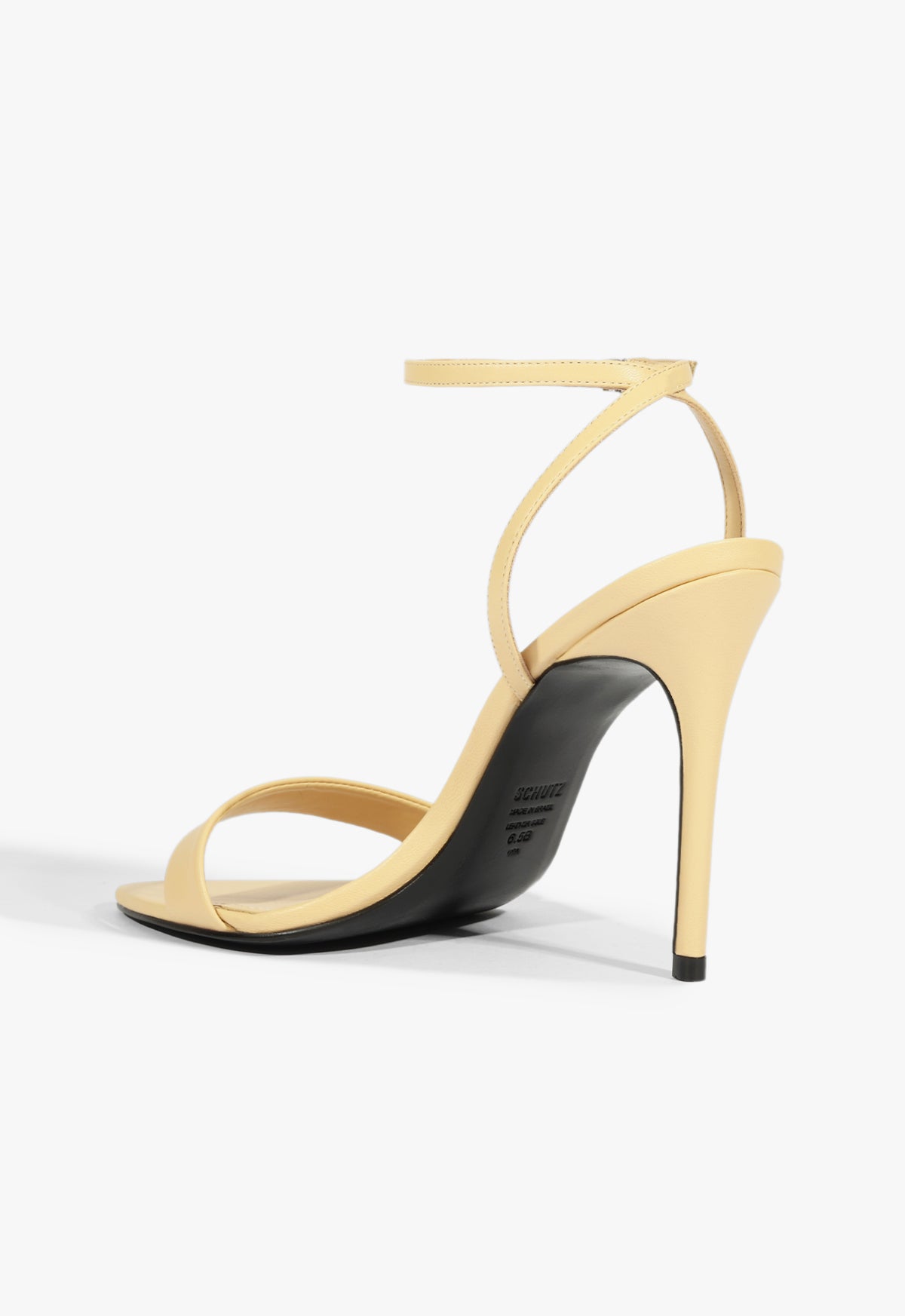 Angie Leather Sandal with 2.5 Inch Heel - Women's Comfortable High Heel Sandals for Summer, Parties & Date Nights - S2225300110001