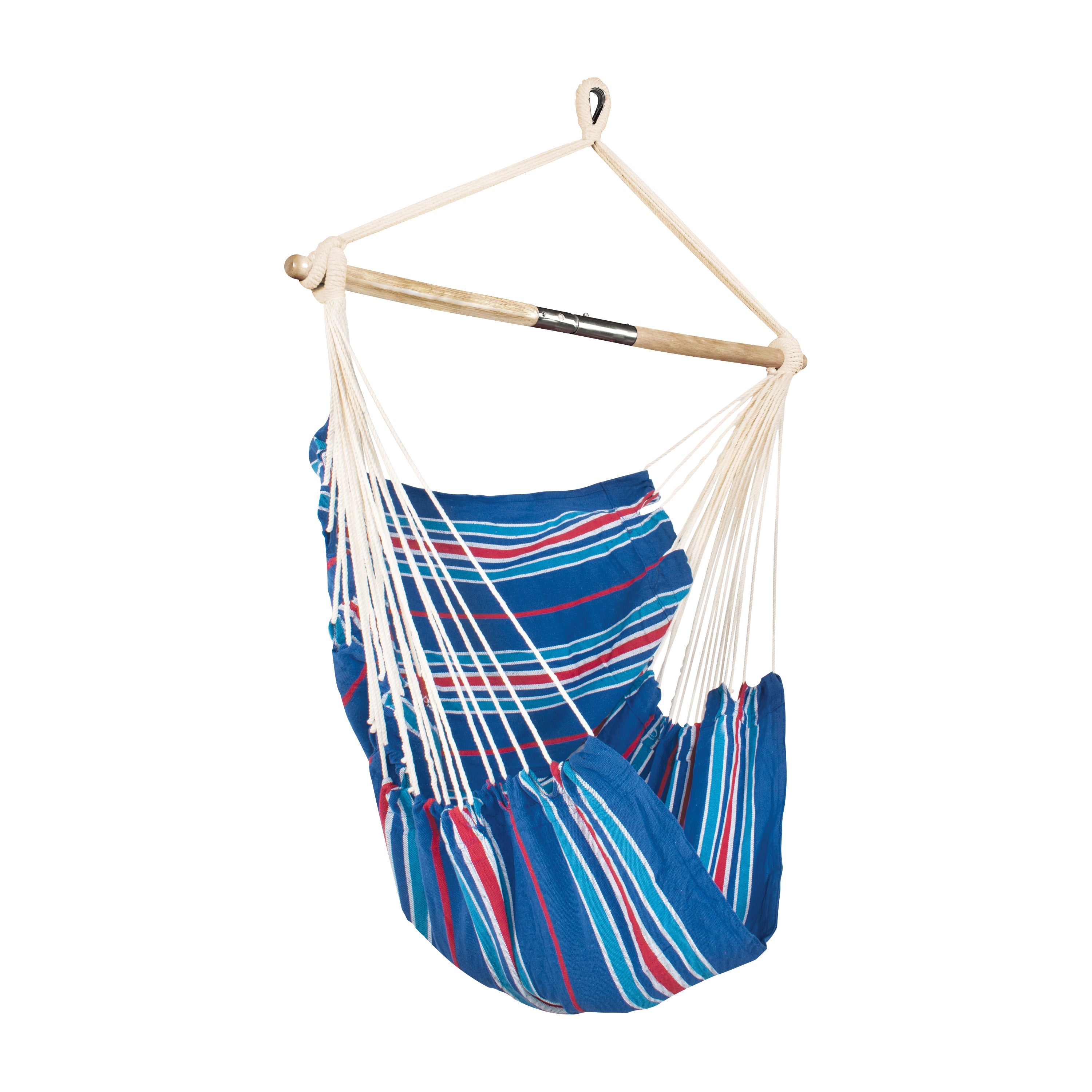 Bliss Hammocks WM 412F_2 Fabric Hammock Chair with Spreader Bar - 250 lb Weight Capacity - Perfect for Indoor & Outdoor Relaxation in Backyard, Patio or Bedroom