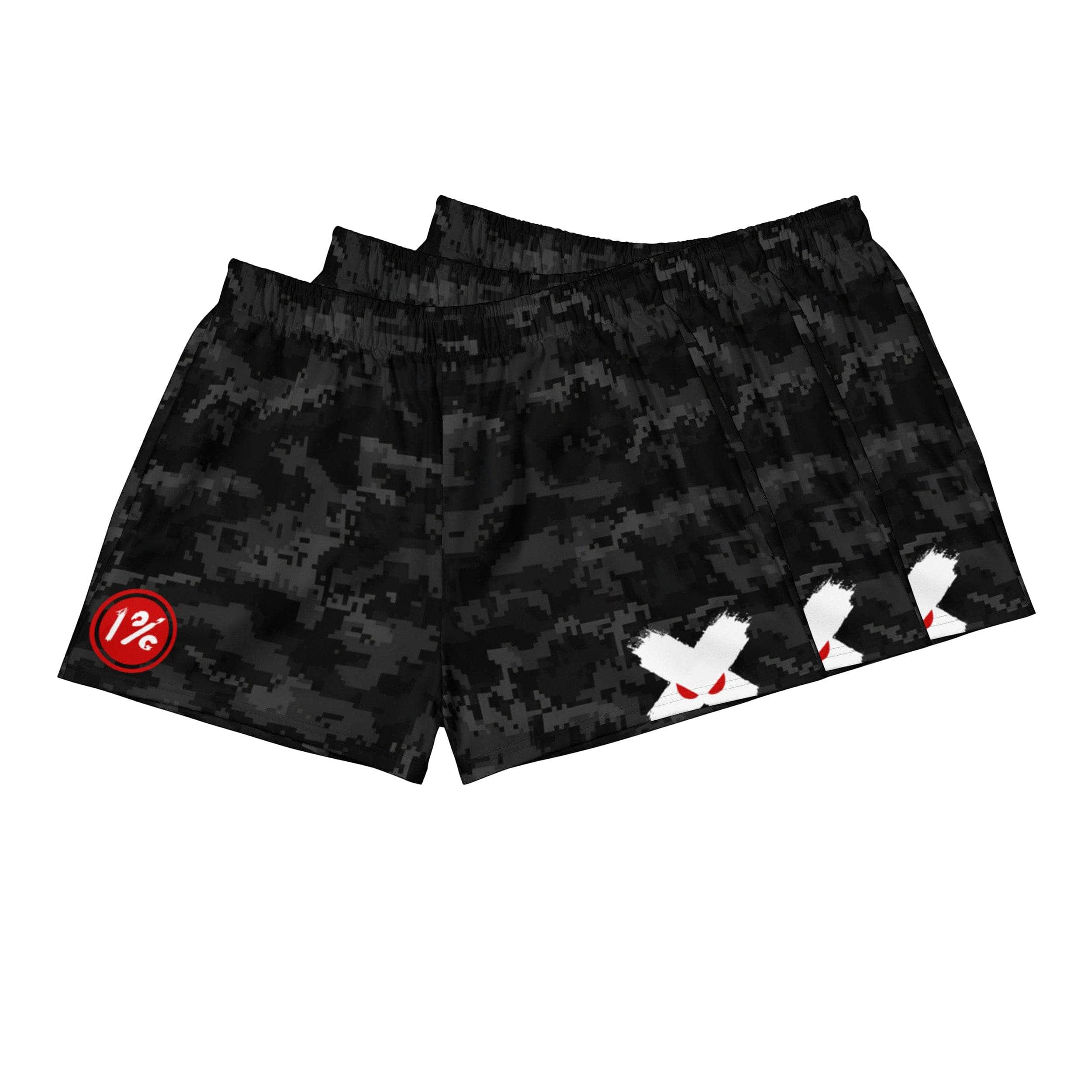 Pixel Camo Hoochie Daddy Shorts - Men's Comfortable Swim Trunks for Beach, Pool & Summer Outdoor Activities