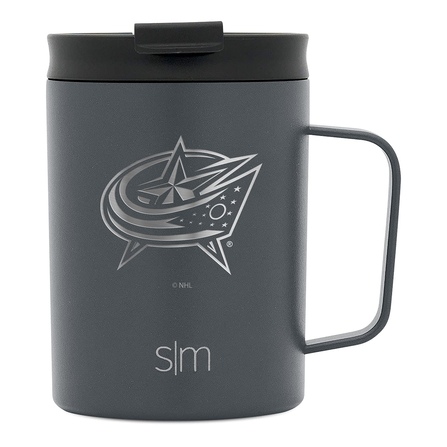 Simple Modern NHL Licensed Insulated Stainless Steel Travel Coffee Mug - 12oz Graphite - Perfect for Hot/Cold Drinks at Work, Home & Outdoor Adventures