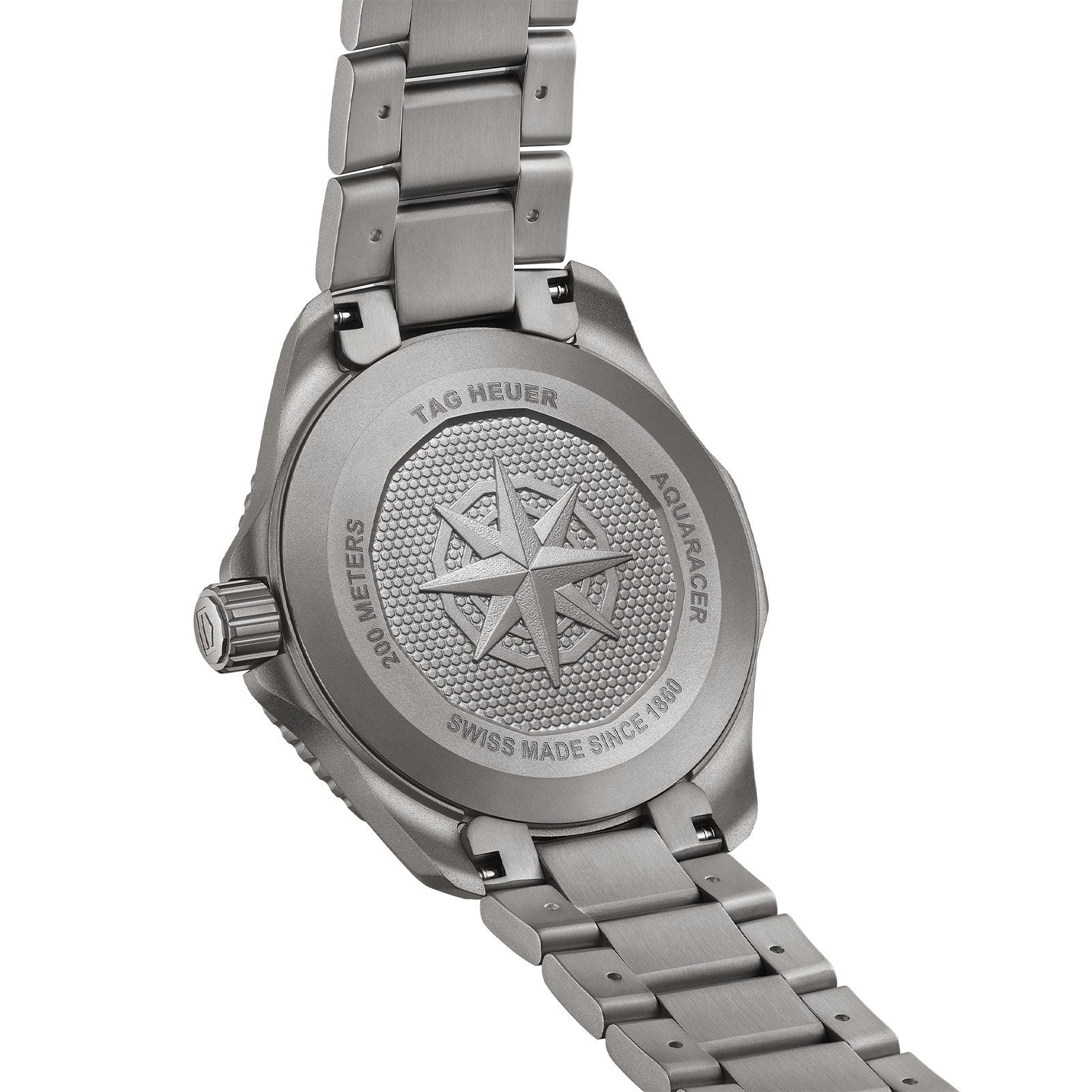 TAG Heuer Aquaracer Professional 200 Solargraph Caliber TH50-00 Solar Quartz Watch 40mm WBP1182.BF0000 - Luxury Dive Watch for Men, Waterproof & Solar Powered - Perfect for Swimming, Diving & Everyday Wear