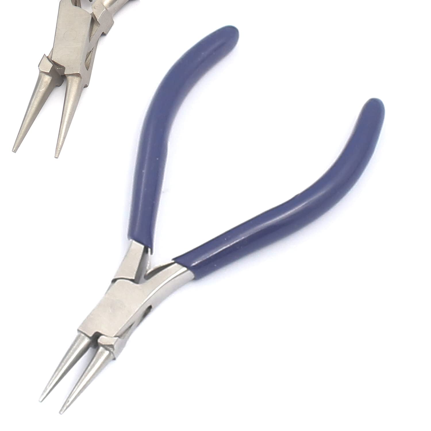 Professional Jewelers Round Nose Stainless Steel Pliers - Premium Jewelry Making Tools for Wire Wrapping, Beading & DIY Crafts - Perfect for Jewelry Designers and Hobbyists