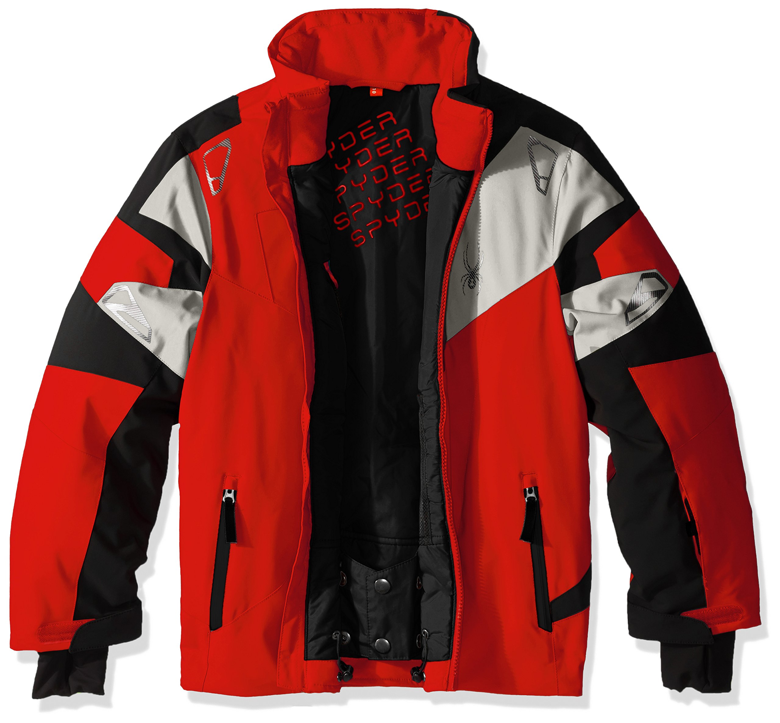 Spyder Boys Leader Jacket - Waterproof Windbreaker for Outdoor Sports & Winter Activities - Perfect for Skiing, Hiking, and Snowboarding