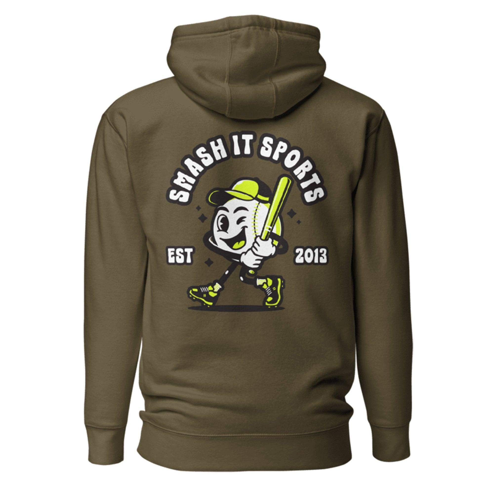 Element Fleece Hoodie Smashie (Black/Volt) - Cozy Pullover for Men & Women - Perfect for Outdoor Activities, Gym & Casual Wear