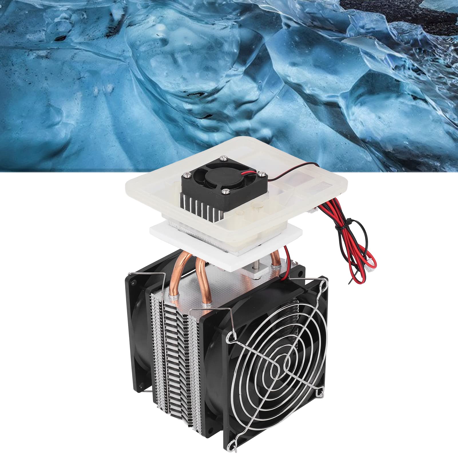 6A 12V 72W高效热电制冷模块，DIY冷却设备专用Peltier制冷片，适用于小型冰箱、车载空调、电子设备散热