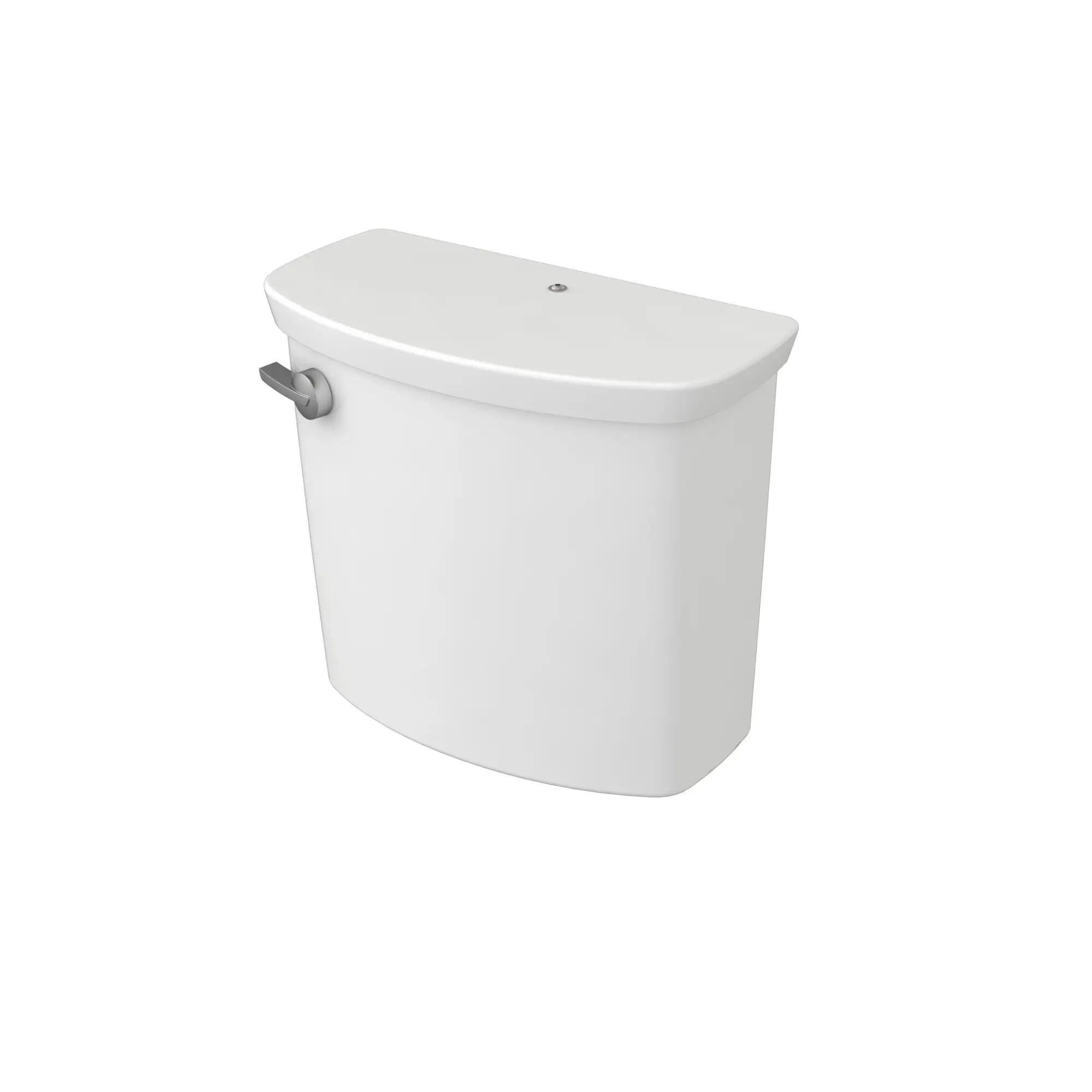 Glenwall® VorMax® 1.28 GPF/4.8 LPF Left-Hand Flush Toilet with EverClean® Tank & Locking Cover - Water-Saving Bathroom Solution for Homes & Commercial Spaces