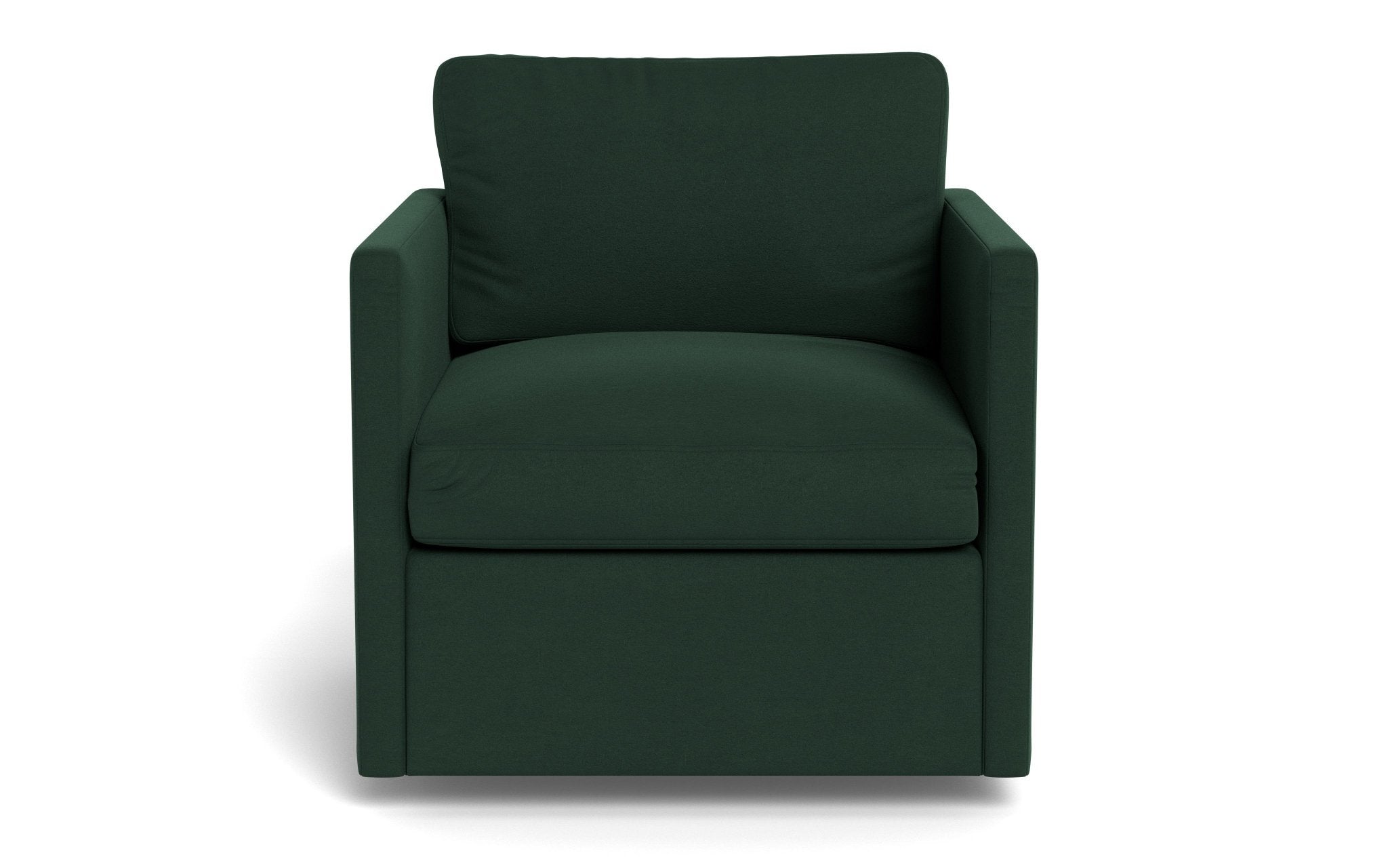 Crestview Swivel Arm Chair - Modern 360-Degree Rotating Lounge Chair with Padded Seat & Backrest - Perfect for Living Room, Office, or Reading Nook