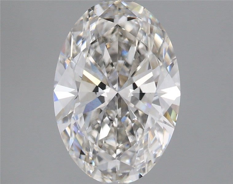 2.72 Carat H VS1 Oval Lab-Grown Diamond - Stunning Engagement Ring Center Stone for Bridal Jewelry & Special Occasions