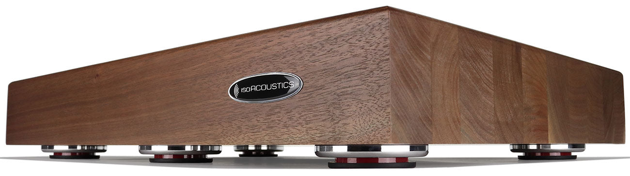 Isoacoustics Delos Turntable Isolation Platform - Premium Vibration Dampening for Vinyl Records - Perfect for Audiophiles & Home Theater Setups