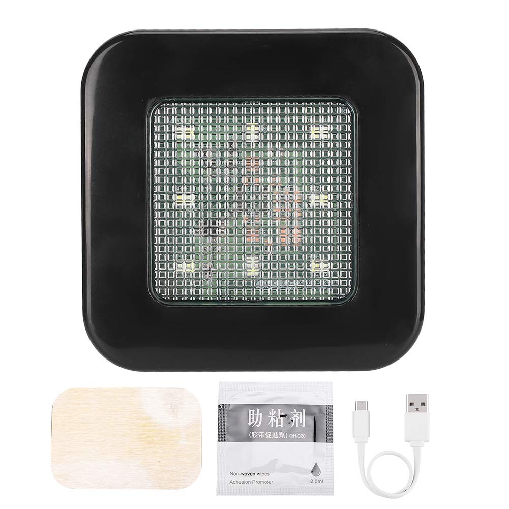 Super Bright LED Light Bulbs for Car Interior, Reading, Trunk & Ceiling - 3 Color Adjustable Magnet Mount Auto & Home Lighting - Perfect for Night Driving, Camping & Emergency Use