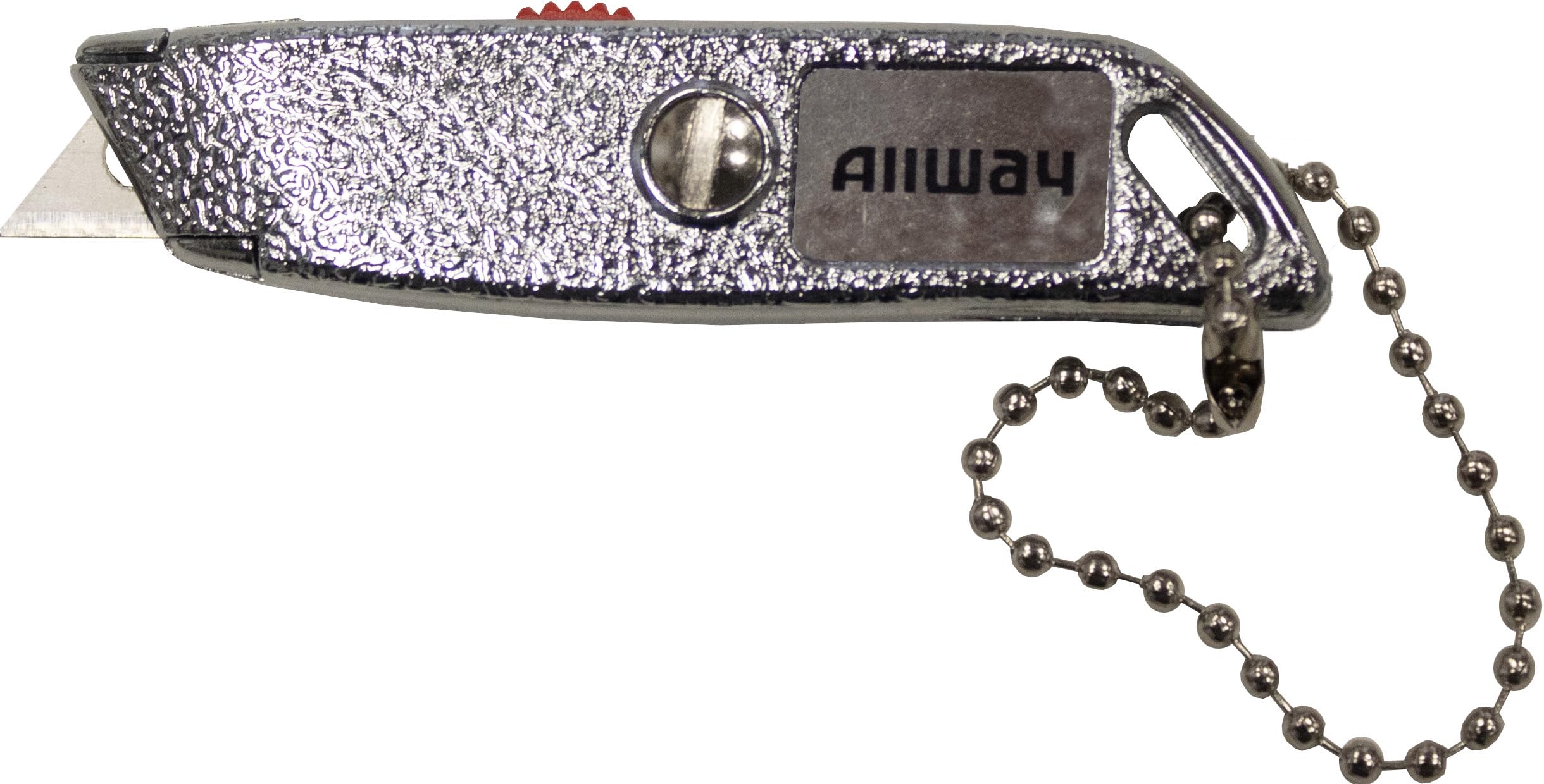 ALLWAY MK4 Chromed Die-Cast Retractable Utility Knife with 2-1/2