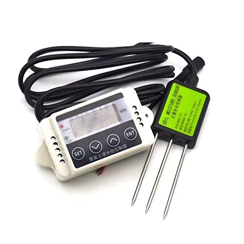 Smart Digital Soil Moisture Sensor with Auto Watering System - 10A Relay for Garden, Lawn & Indoor Plants | Perfect for Drip Irrigation & Smart Home Gardening