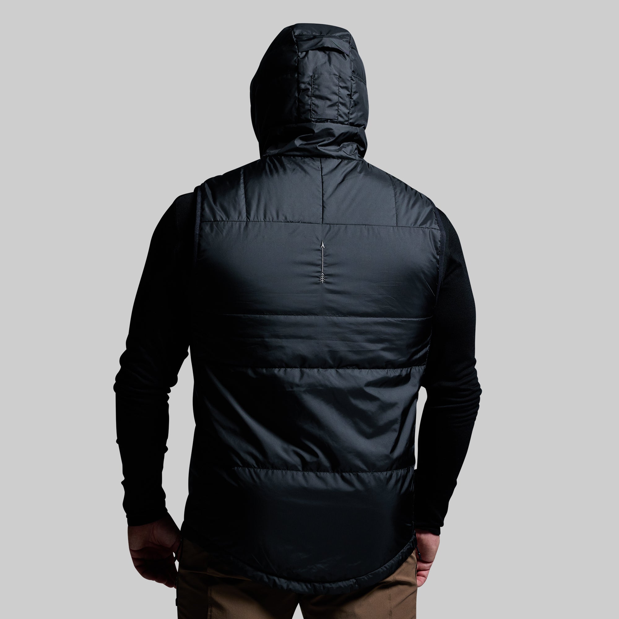 Men's Winter Tundra Vest - Lightweight Insulated Puffer Vest for Outdoor Activities (Black) - Perfect for Hiking, Camping & Cold Weather Layering