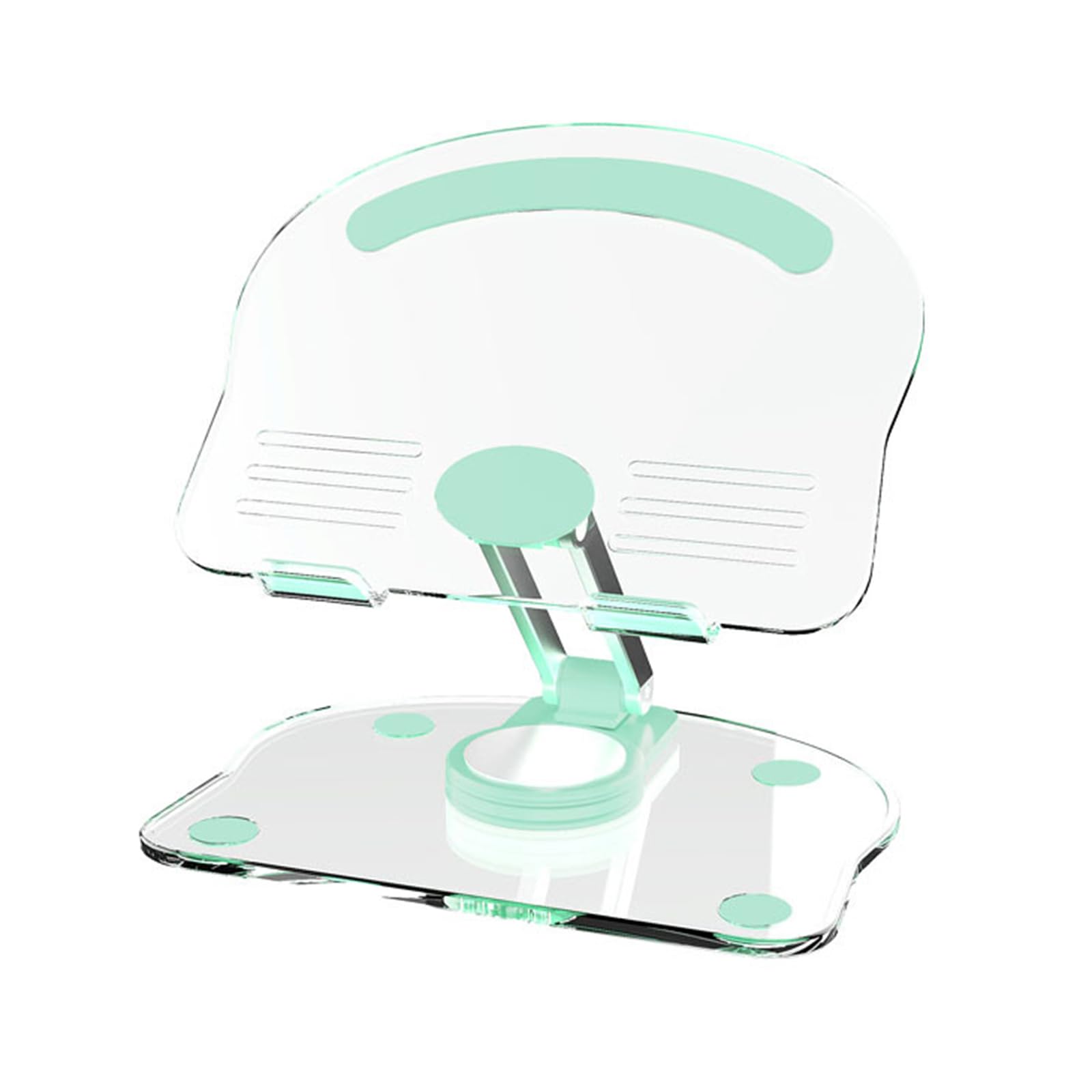 Rotating Phone and Tablet Stand Holder - Sturdy Acrylic Bracket for 4.7-13 Inch Devices, Perfect for Office Desk, Bed, Sofa & Car Use - Stable Viewing Stand for iPhone, iPad, Samsung & More