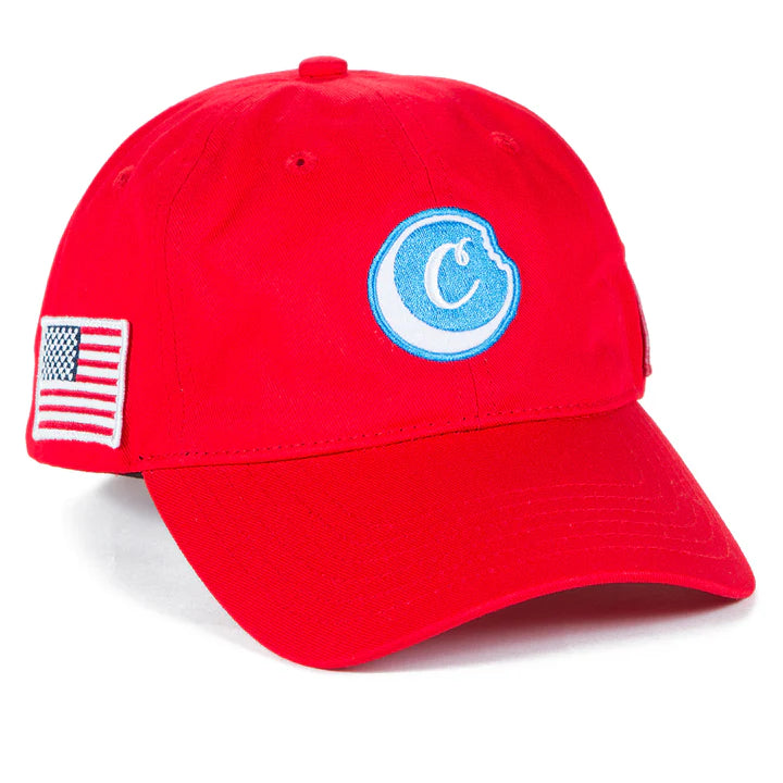 Custom Cookies C Bite Logo & Award Tour Embroidered Patches (1554X5291) Red - Perfect for Jackets, Backpacks, and DIY Crafts