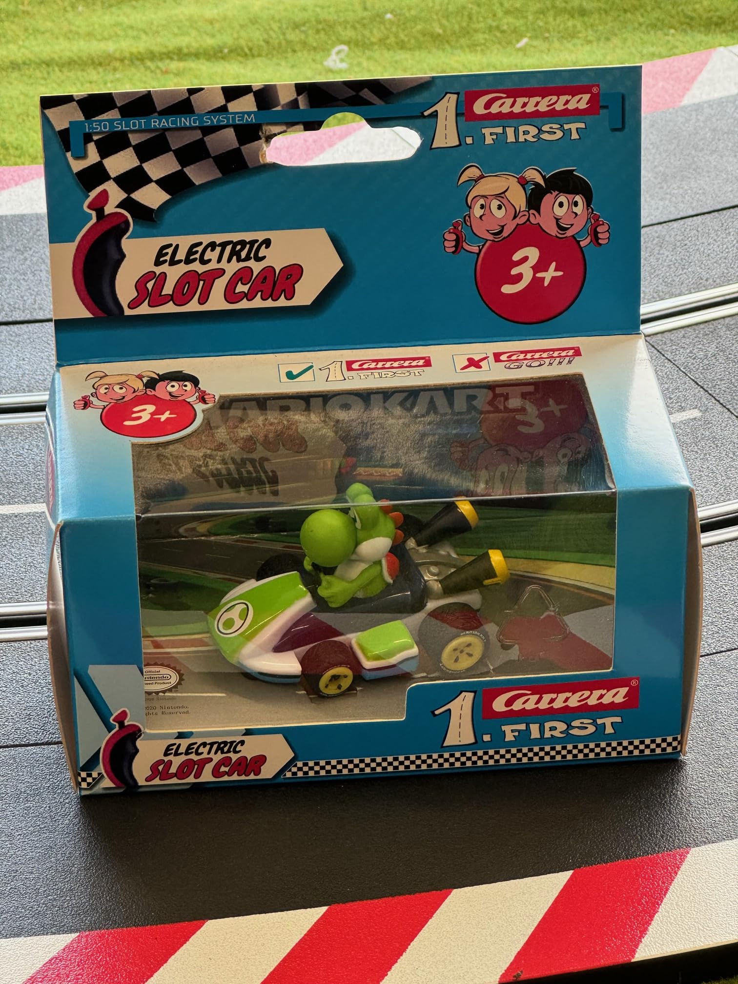 Nintendo Mario Kart™ Yoshi Action Figure - Official Collectible Toy for Kids & Adults - Perfect for Gaming Rooms, Birthday Gifts & Nintendo Fans Collection