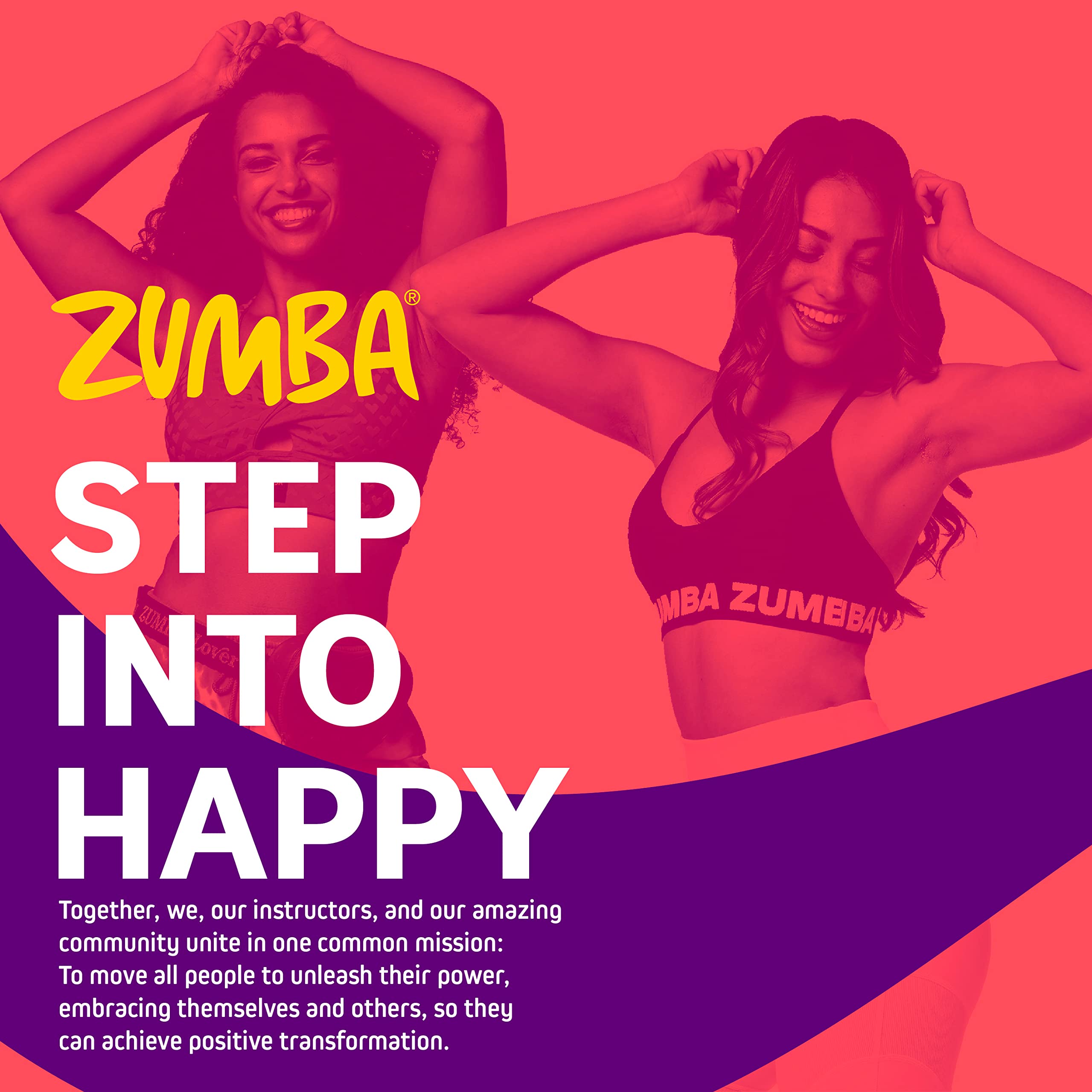 ZUMBA Women's Air Stomp Classic Athletic Shoes - Lightweight Low-Top Dance Sneakers for Women | Perfect for Zumba Fitness, Dance Workouts & Casual Wear
