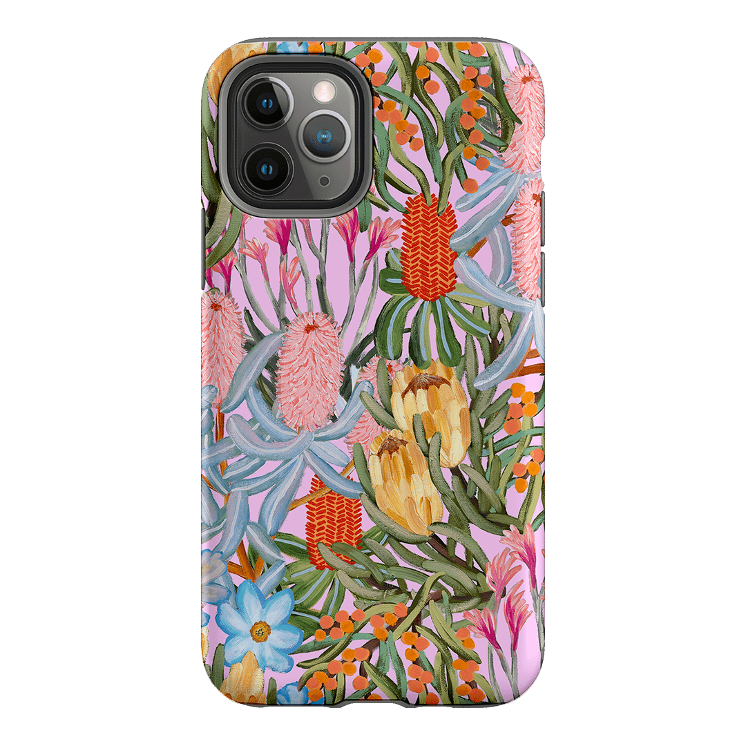 Floral Sorbet Phone Case for iPhone 15/14/13/12/11 Pro Max - Cute Flower Pattern Slim Protective Cover - Perfect for Everyday Use, Travel & Gift Giving